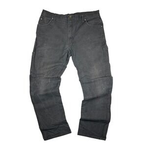 Dickies Men's Black Carpenter Pants Workwear Straight Fit Size 36x34